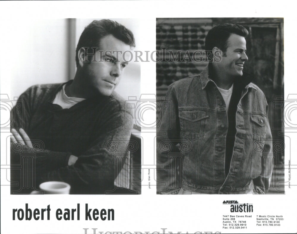 1999 Robert Earl Keen Country Music Singer - Historic Images