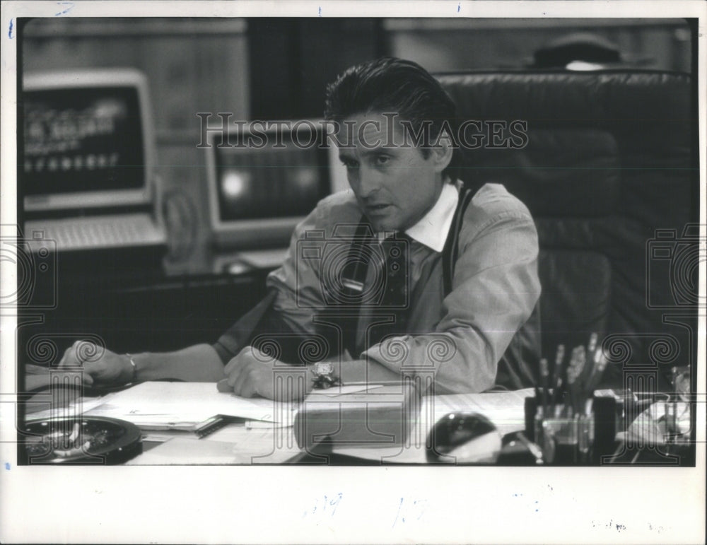 1988 Michael Douglas American producer Film - Historic Images