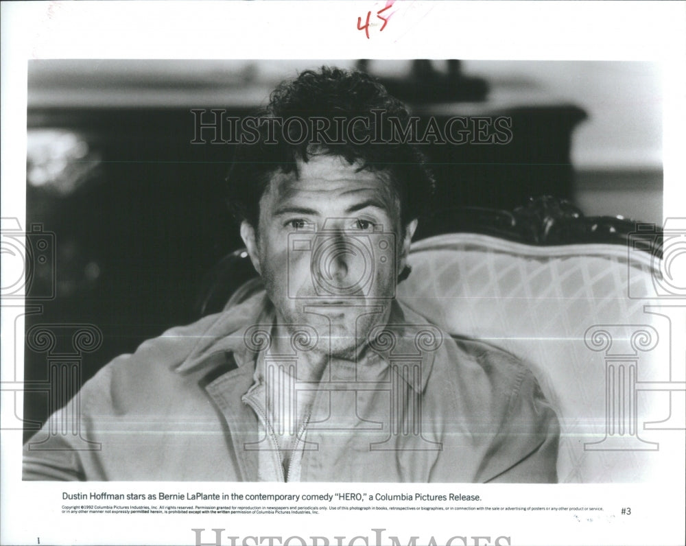 1993 Dustin Hoffman Bernie LaPlante Hero - Historic Images