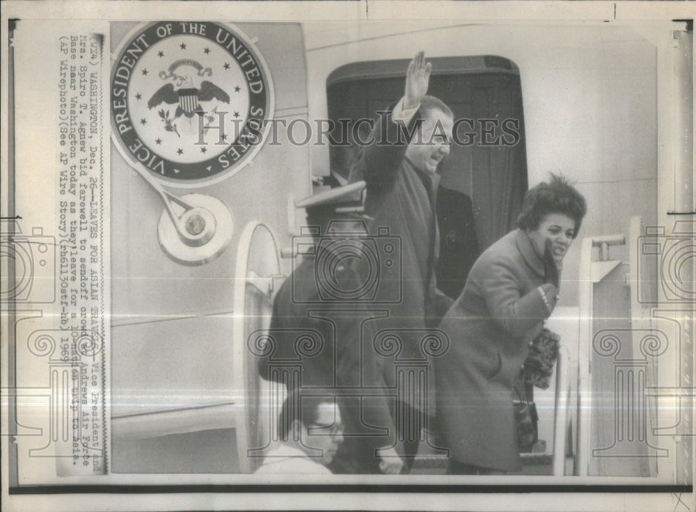 1969 Spiro T Agnew Vice President-Historic Images
