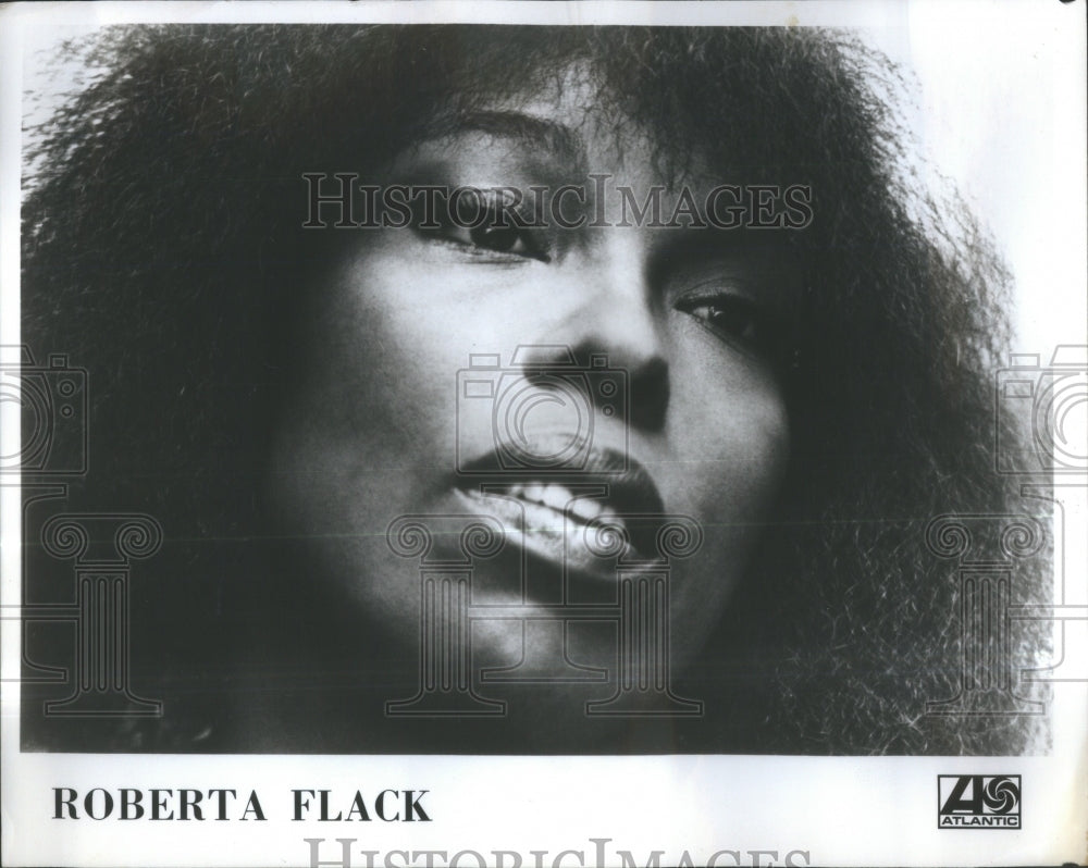 1980 Roberta Flack singer songwriter music - Historic Images