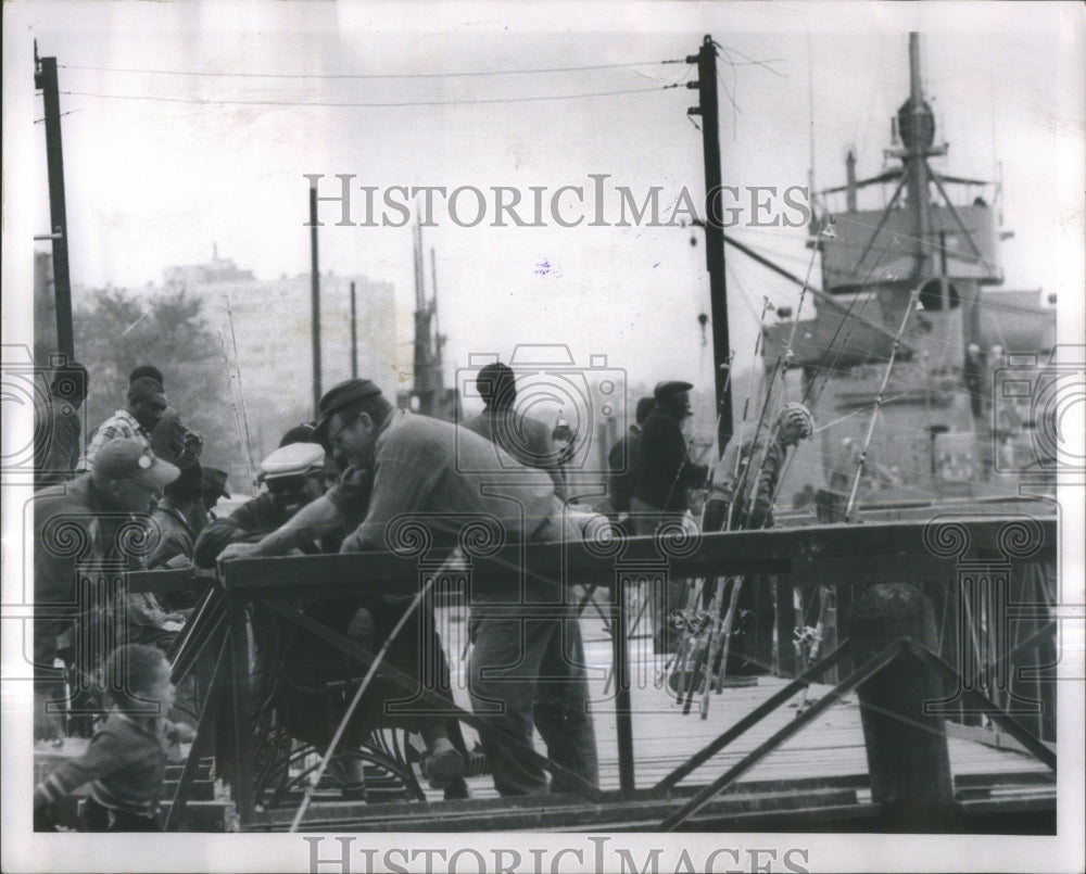 1963 Detroit Fishing - Historic Images