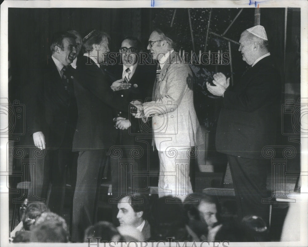 1976 Press Photo Jim Thompson President Ford Republican- RSA38159 - Historic Images