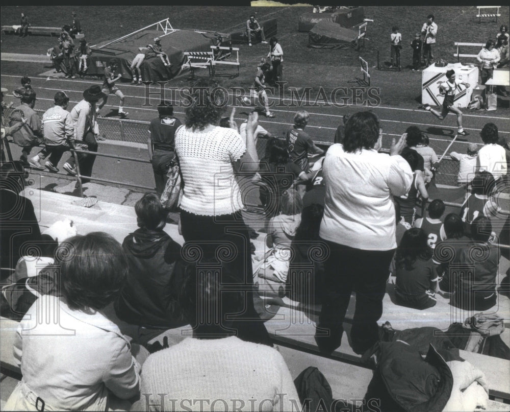 1980 Special Olympics Games Spectators - Historic Images