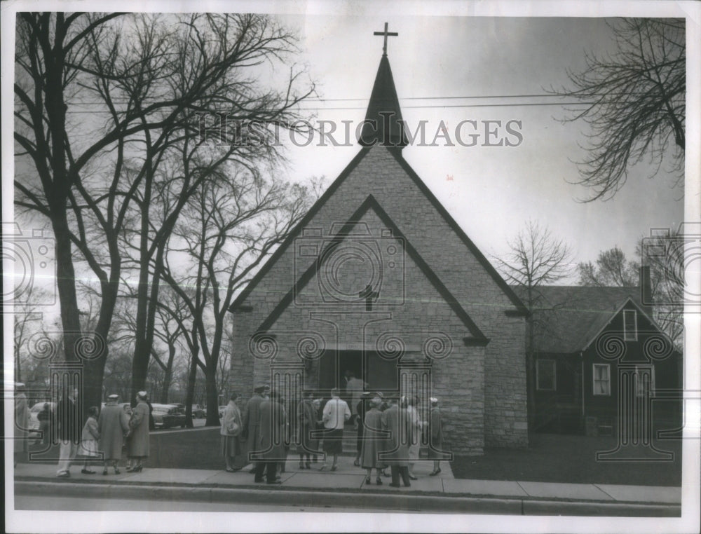 1956, John Tredrea-Pastor- Church-Holy Commu- RSA38493 - Historic Images