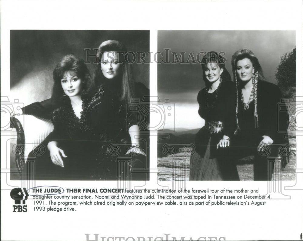 1991 The-Judds American Country Music Duo-N - Historic Images