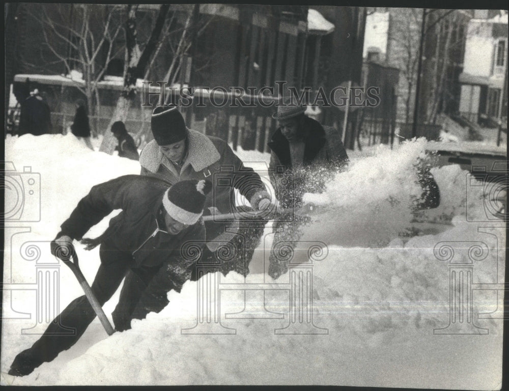 1979 Snowstorm Chicago - Historic Images