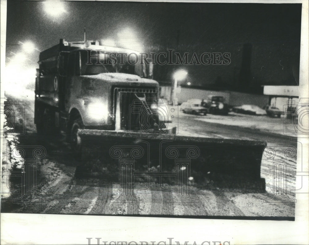 1980 Snow Plow 22nd And Halsted St. - Historic Images