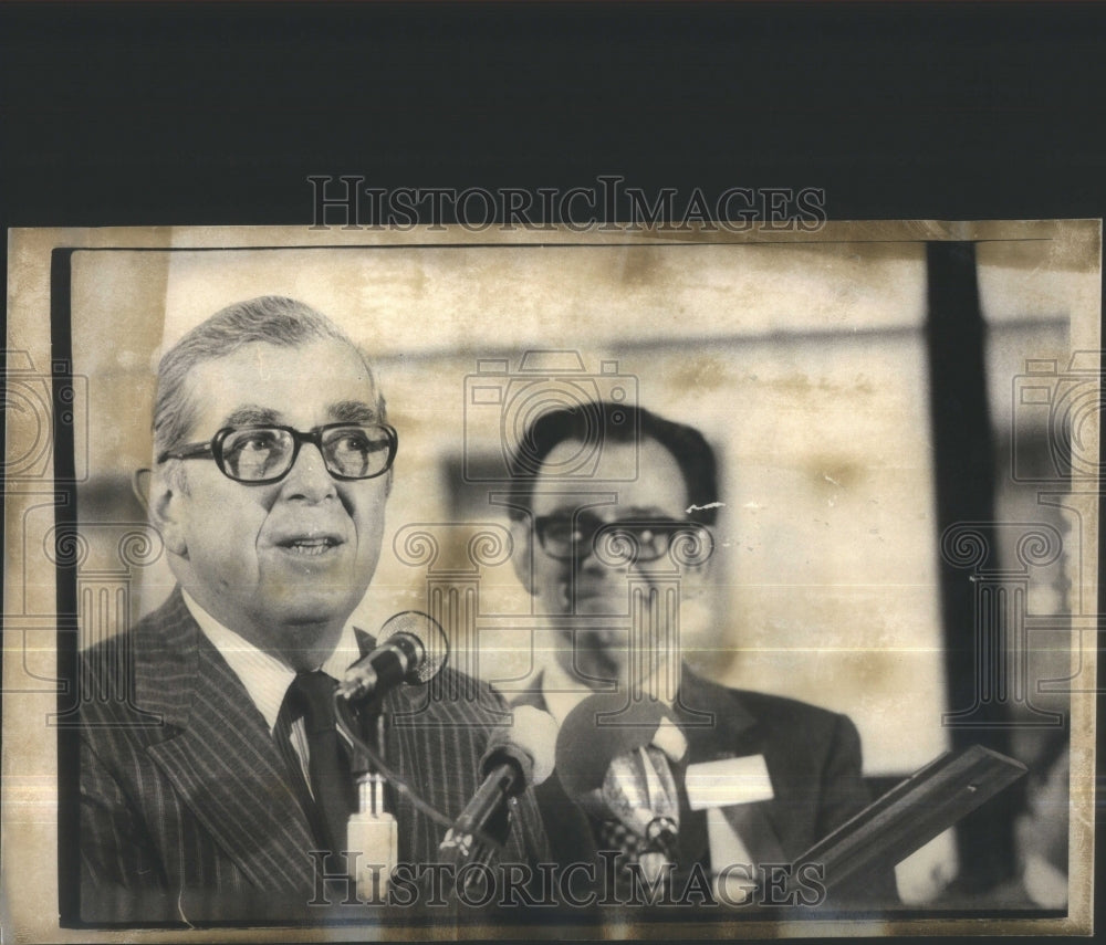 1975 Press Photo John Sheldon State Street Council- RSA38881 - Historic Images