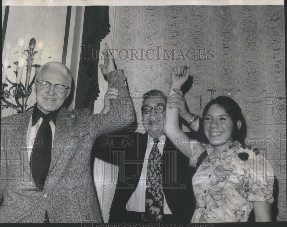 1974 Press Photo State Street Council Volunteer Winners- RSA38929 - Historic Images