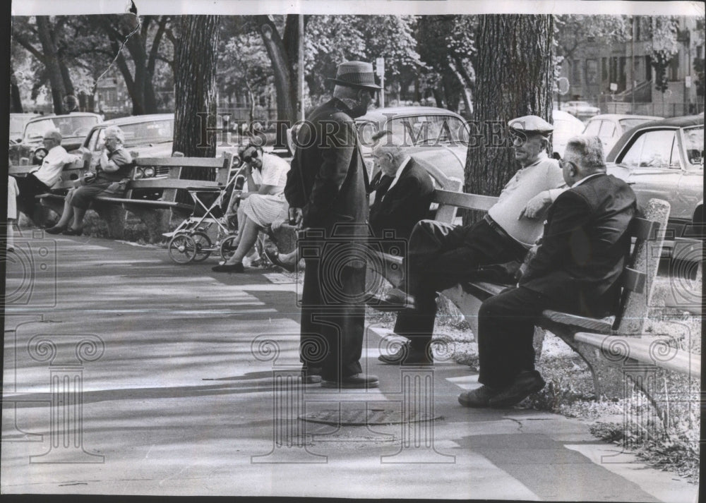 1967 Spring Season Lincoln Park Illinois - Historic Images