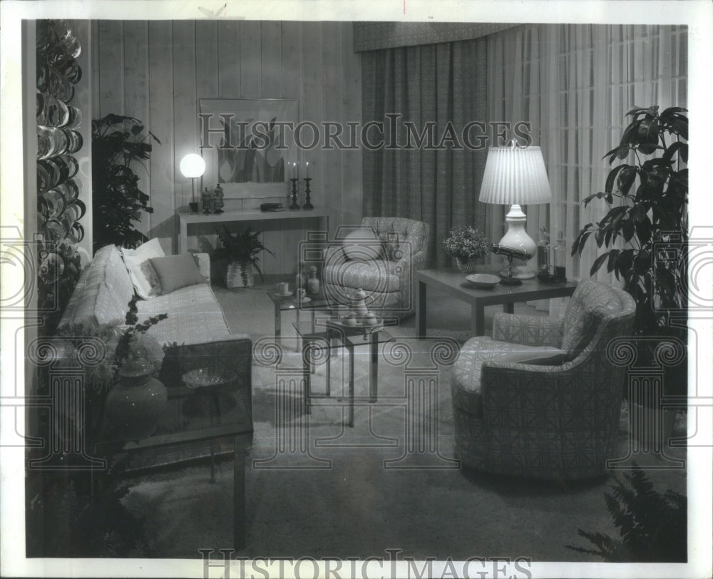 1971 Press Photo Sofas Kroehler Collection- RSA39497 - Historic Images