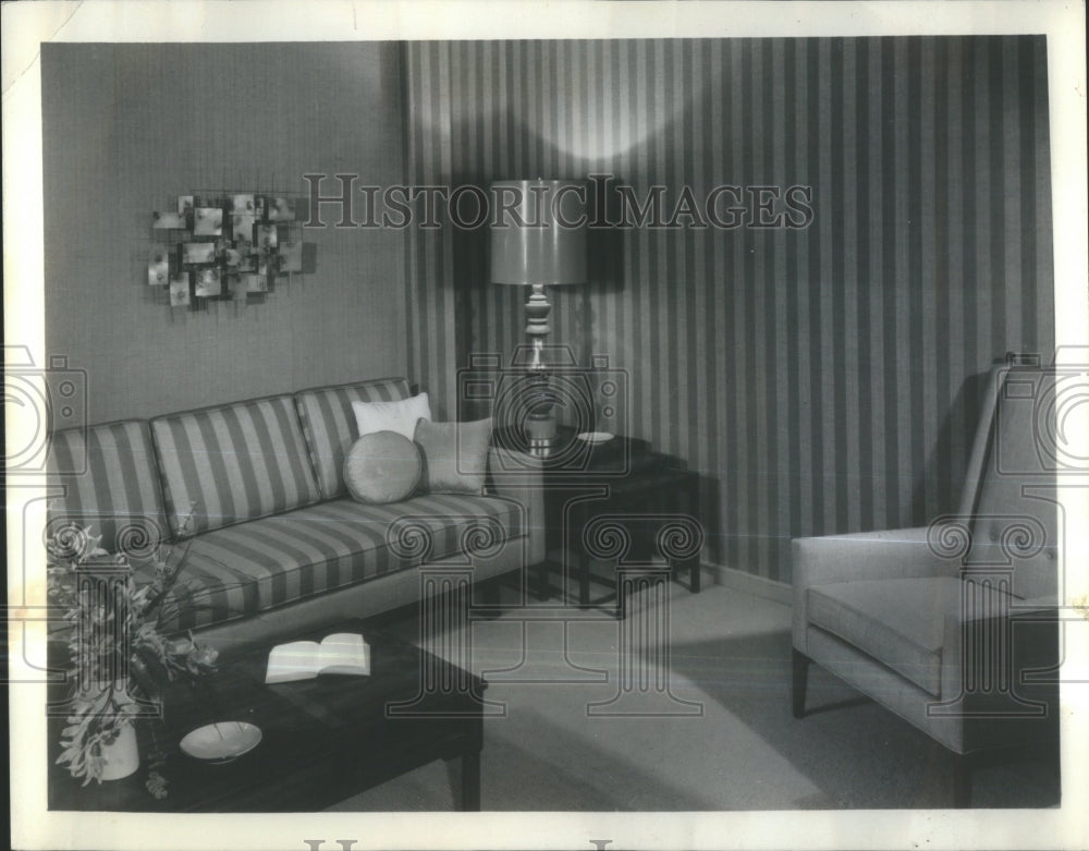 1964 LIVING ROOM FURNITURE - Historic Images