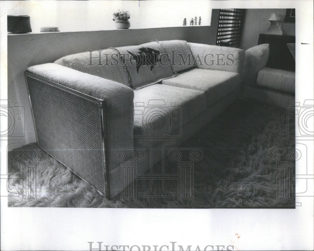 1971 Thayer Coggin Part Time Sleeper-Sofa - Historic Images