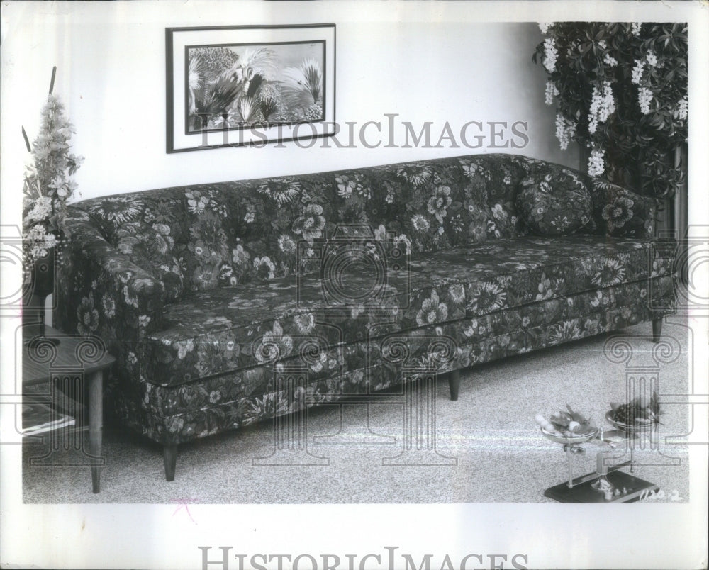 1965, Sovereign Furniture Upholstered Woven- RSA39583 - Historic Images