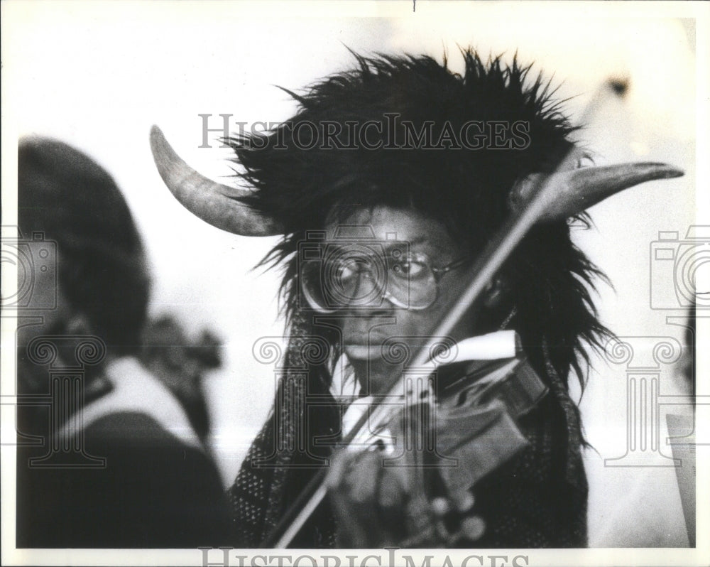 1982 Orchestra Member Halloween Costume - Historic Images