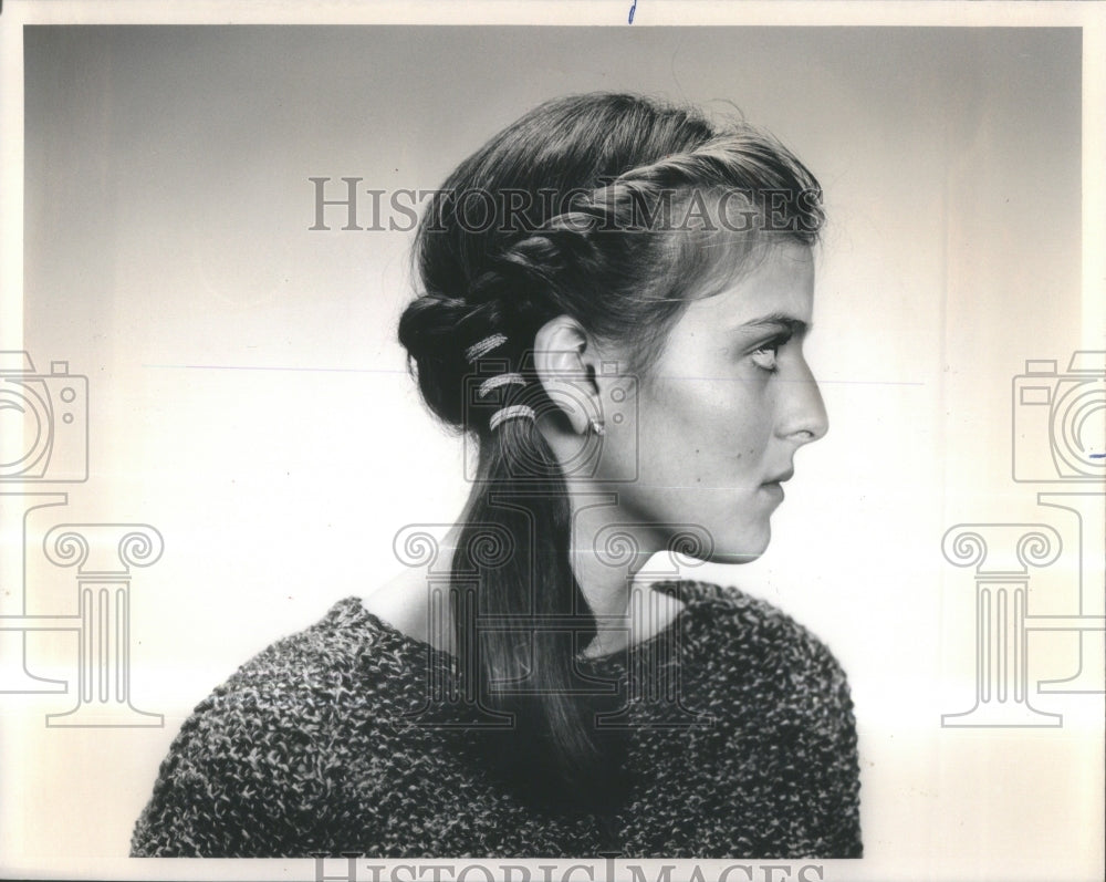 1980 A &quot;Two-Strand Rope&quot; Hair Style - Historic Images