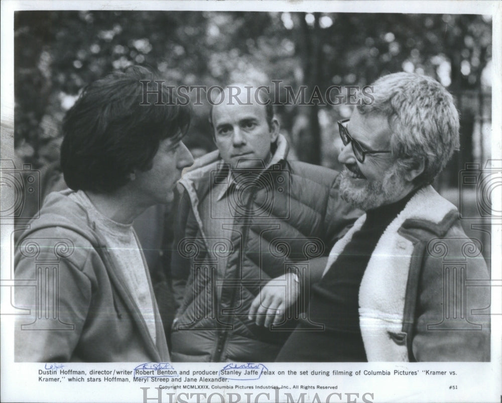 1980, Kramer Film Break Hoffman Benton Jaffe- RSA39845 - Historic Images