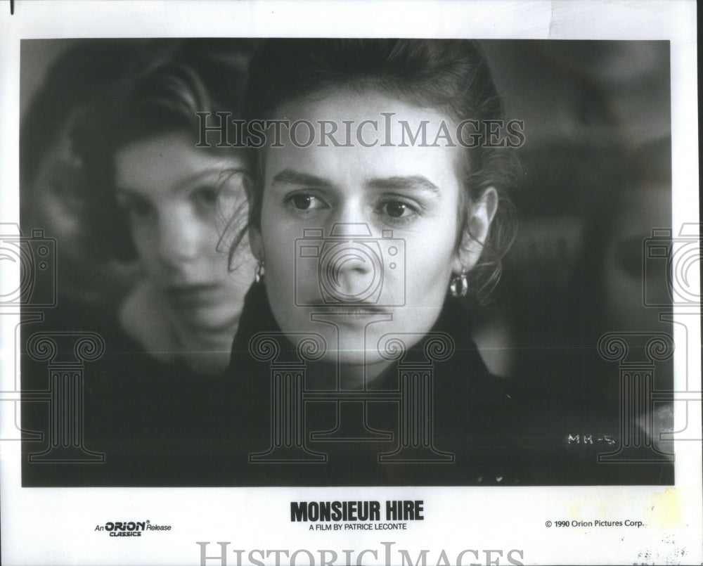 1991 Sandrine Bonnaire Actress Monsieur Hir - Historic Images