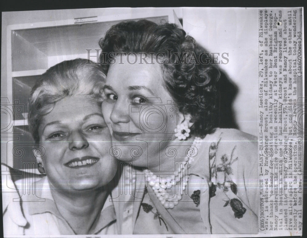 1963 Nancy Leudicke, Mrs. George Brost, Kid - Historic Images