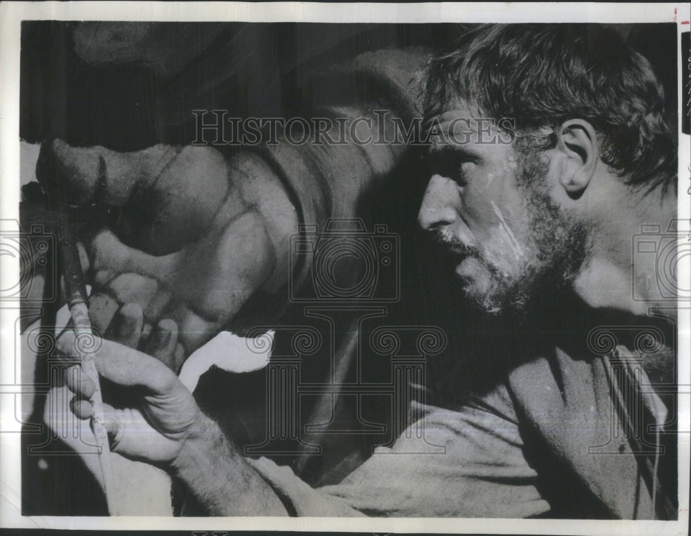 1966, Charlton Heston in scene from The Agon- RSA40227 - Historic Images