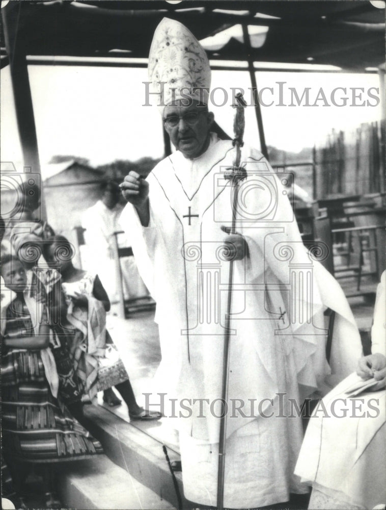 1964 Sokoto Nigeria Bishop Lawton Robes - Historic Images