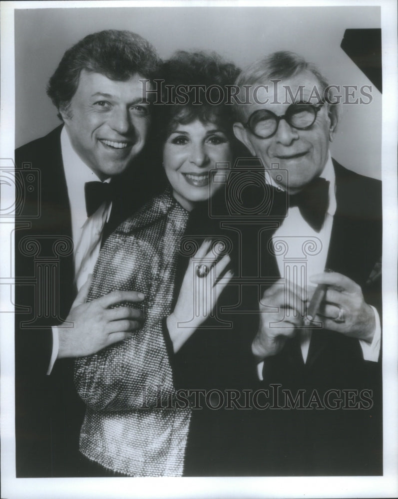 1981 Steve Lawrence, Gorme & George Burns - Historic Images