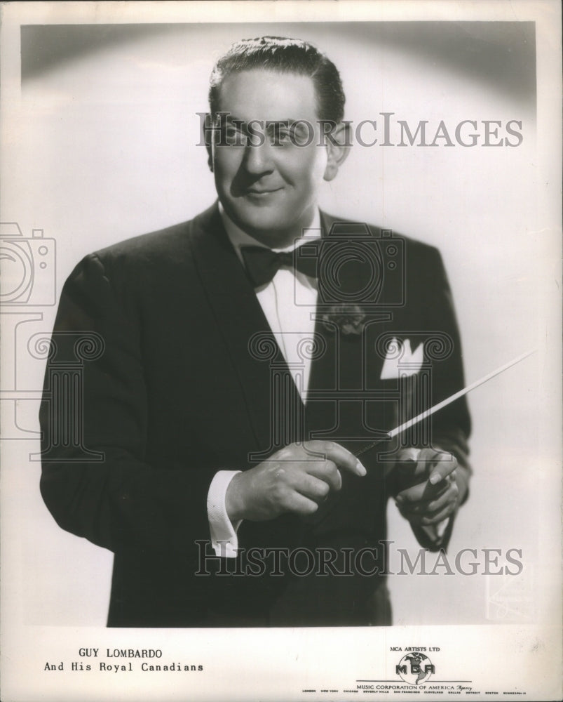 1952, Guy Lombardo Conductor Bandleader Roya- RSA40757 - Historic Images