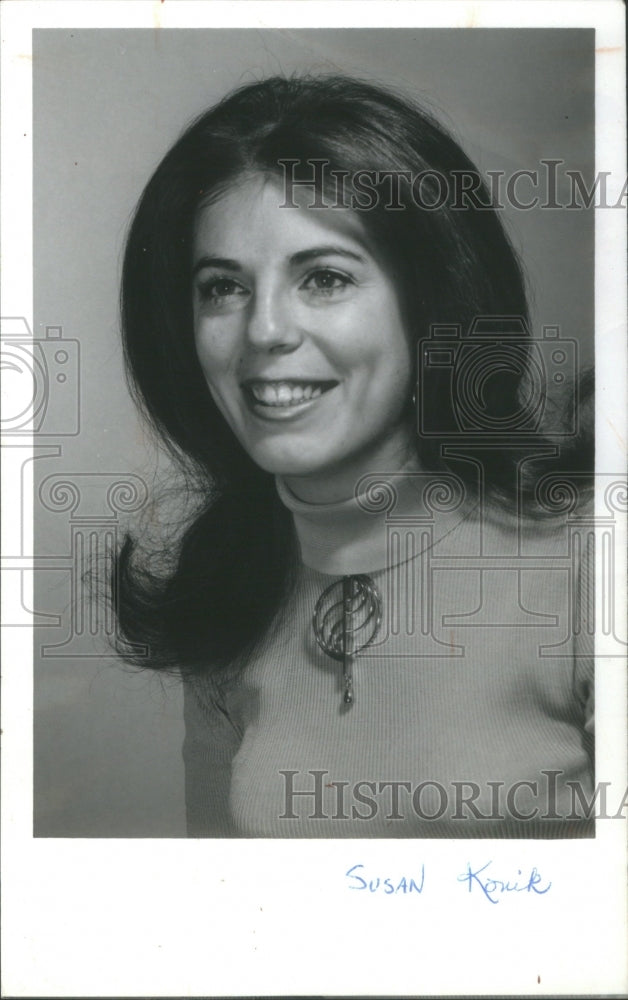 1973 Susan Donna Konik Engaged - Historic Images