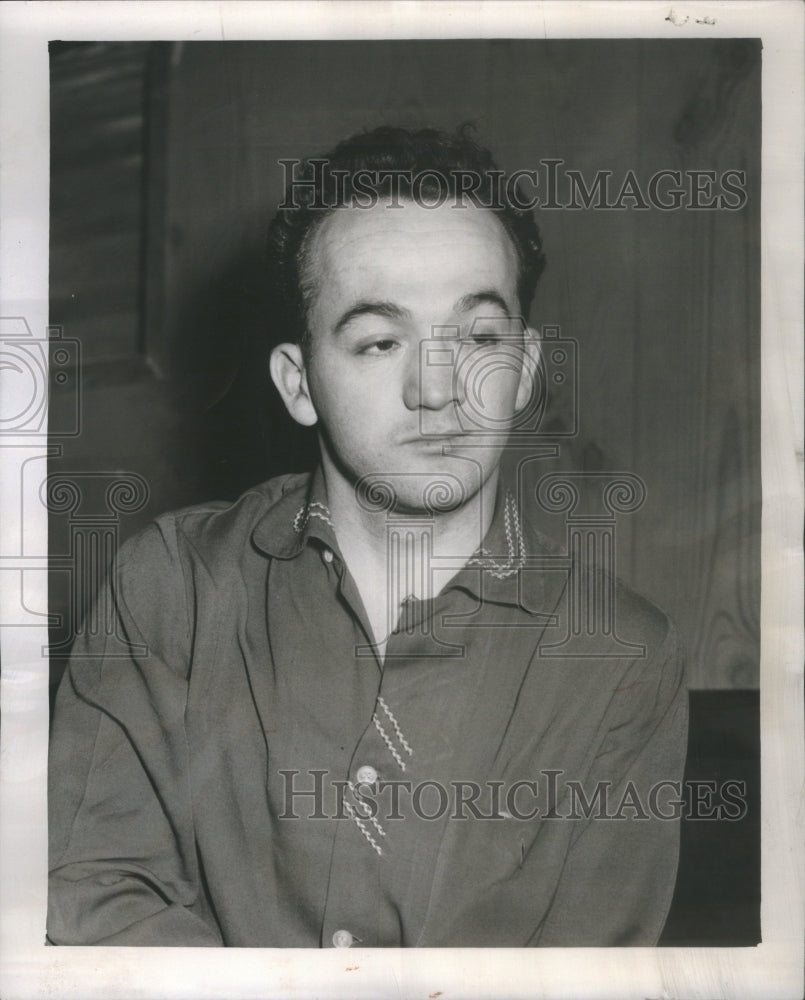 1954 Phantom Garage Burglar Donald Knudsen - Historic Images