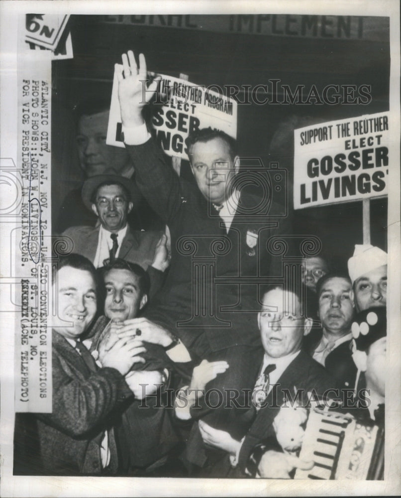 1947 Candidate John W. Livingston - Historic Images