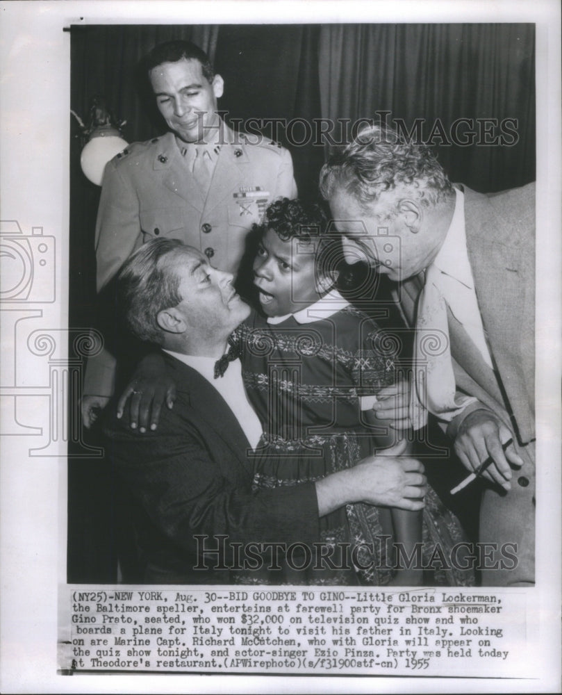 1955 Quiz Show Winner Leaving New York - Historic Images