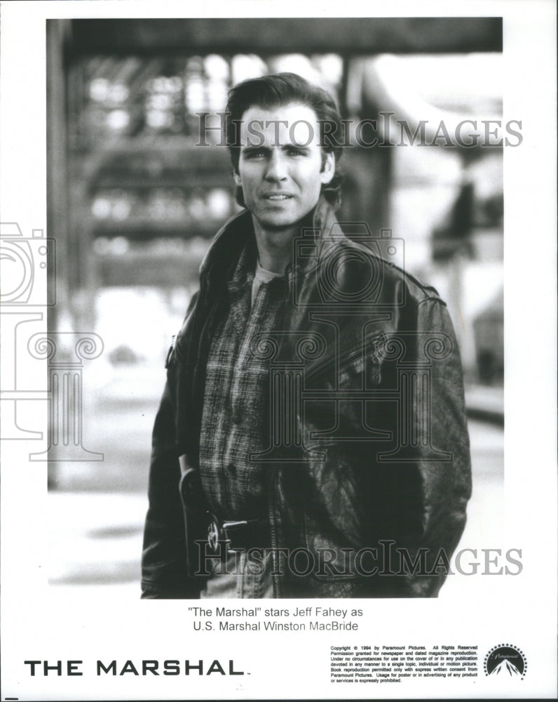 1996 Marshal Series Actor Fahey Promo - Historic Images