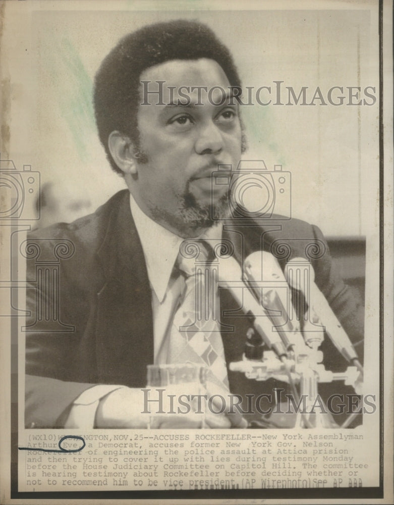 1974, New York Democratic Assemblyman Arthur- RSA42111 - Historic Images