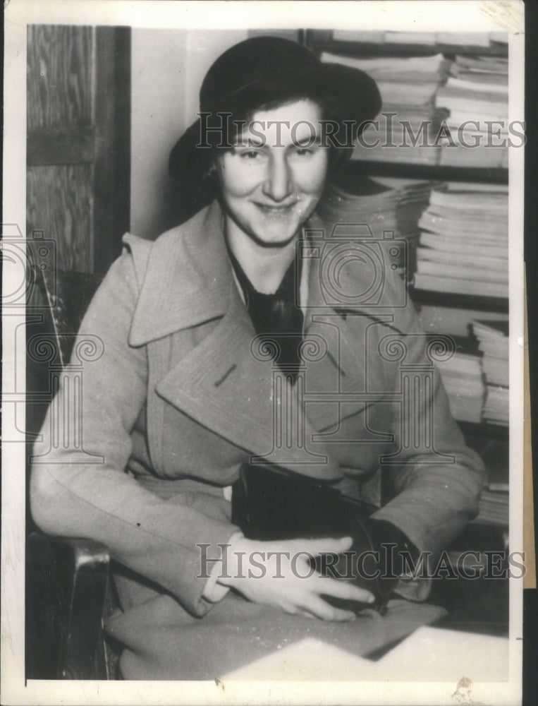 1935 Press Photo Sheila MacDonald Daughter Of England P- RSA42261 - Historic Images