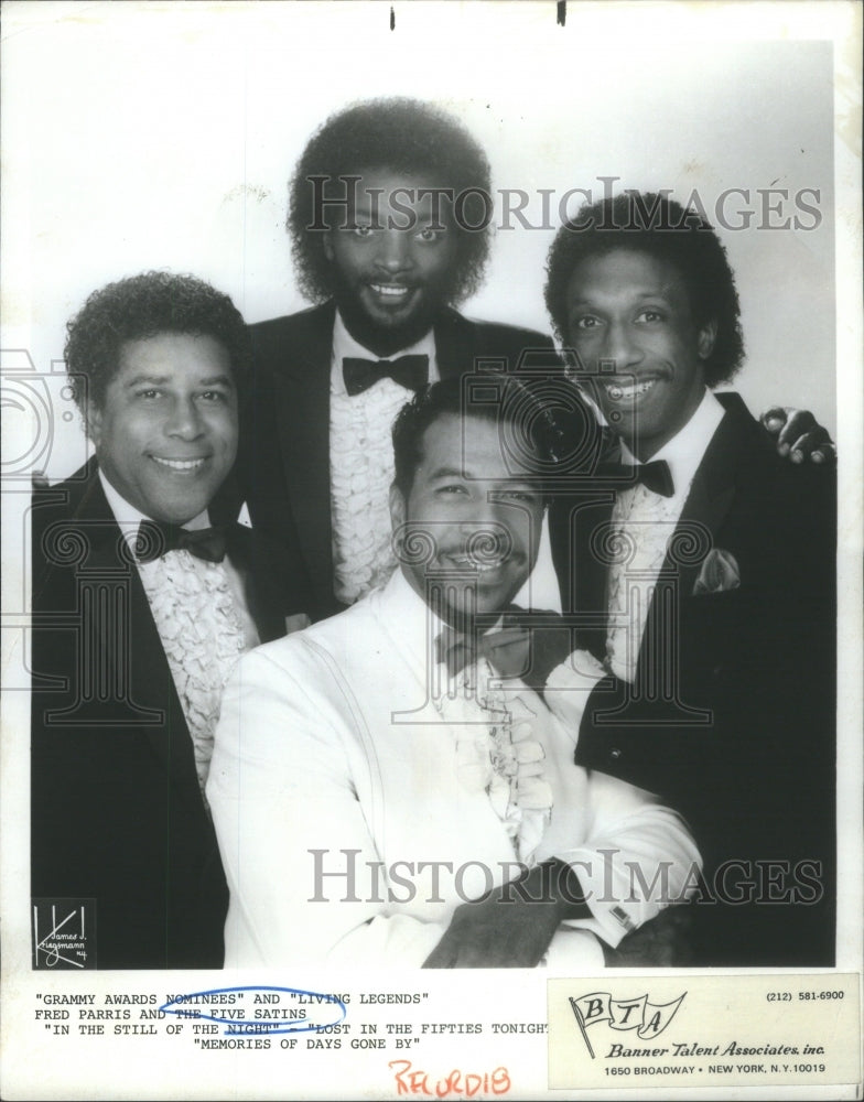 1994 Fred Farris &amp; the Five Satins American - Historic Images