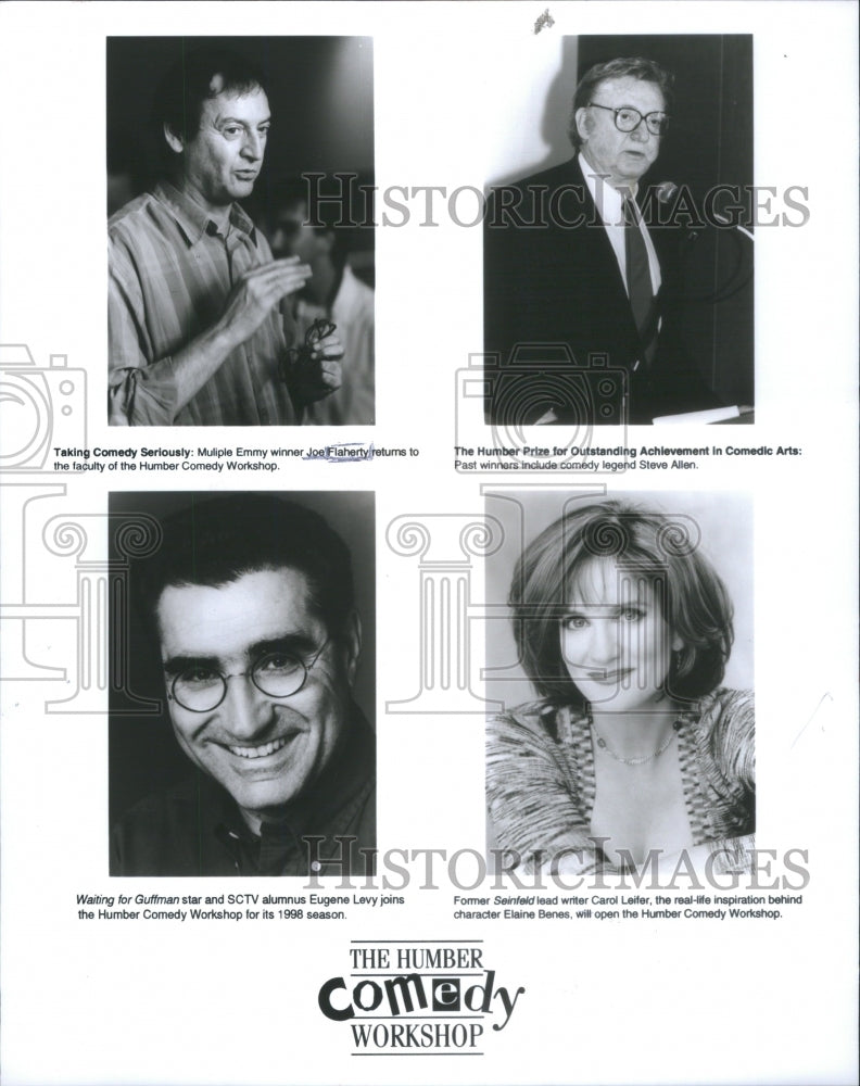 Press Photo Joe Flaherty/Steve Allen/E. Levy/Carol Leif- RSA42867 - Historic Images