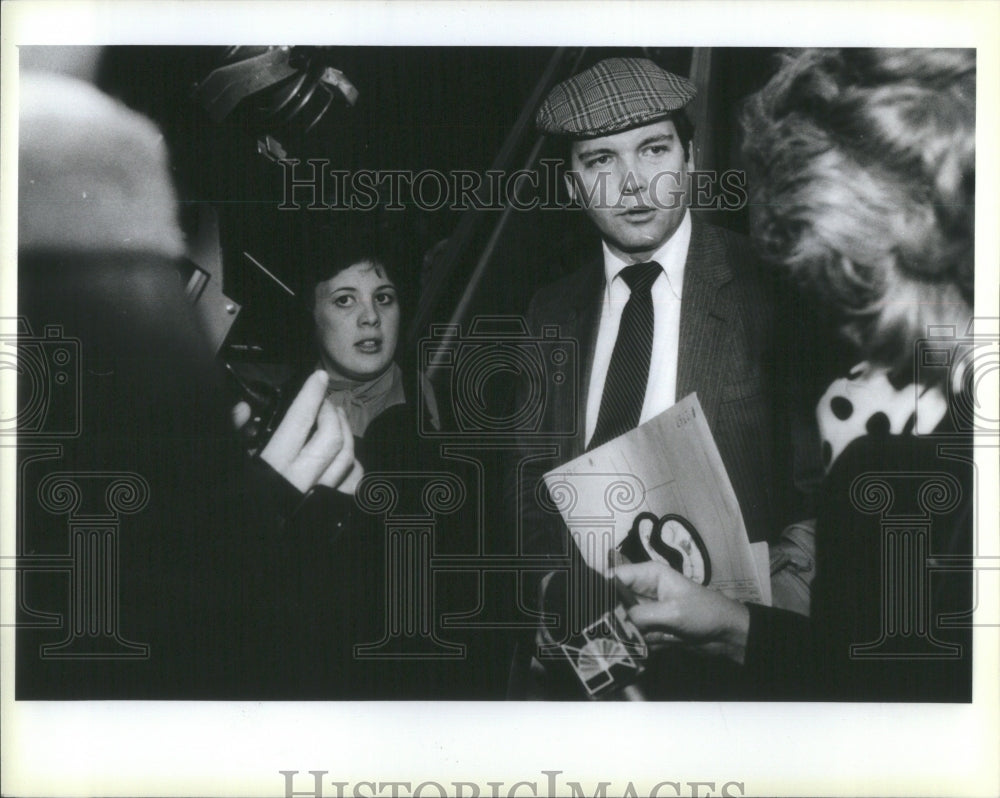 1985 Jeffery Kripton Chicago Lawyer - Historic Images