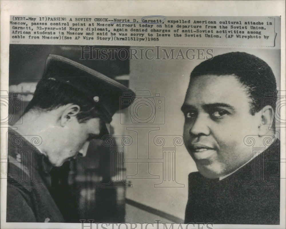 1965 Norris D. Garnett/Expelled From Moscow - Historic Images