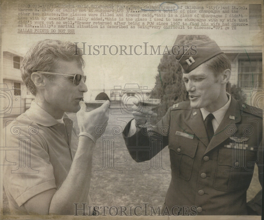 1973 Press Photo Capitol Garland Kramer Warren Lily- RSA43141 - Historic Images