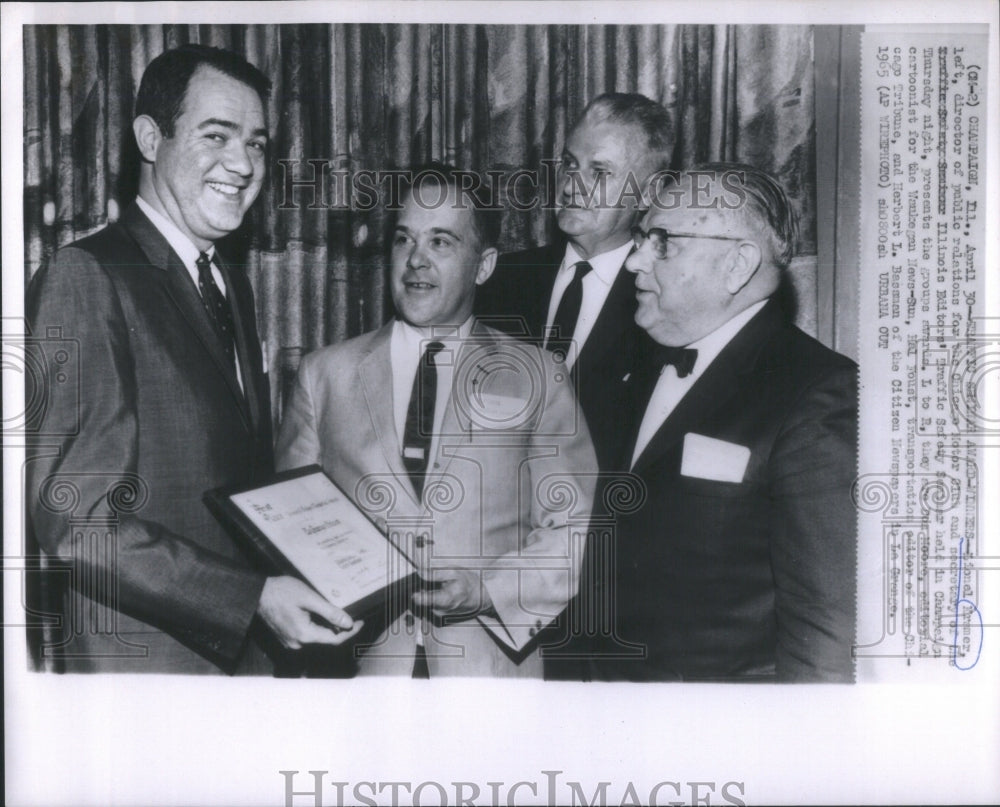 1965 Press Photo Stanley Kramer Illinois Chioc Motor- RSA43199 - Historic Images