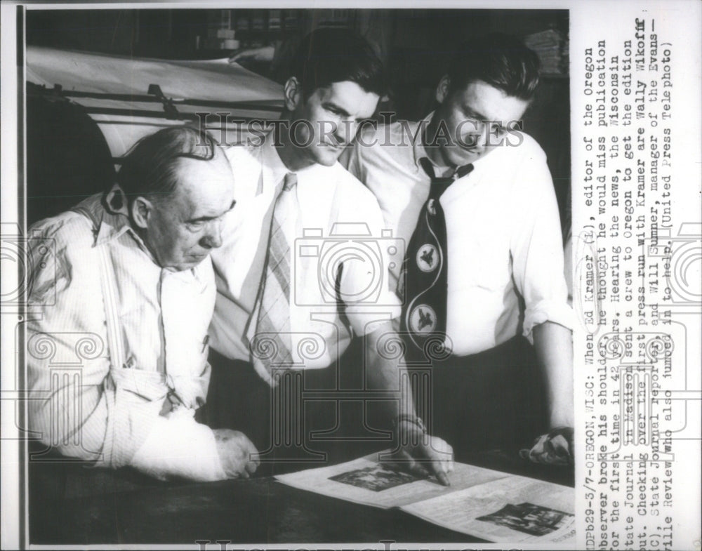 Kramer, Wally Wikoff and Will Sumner Checki - Historic Images