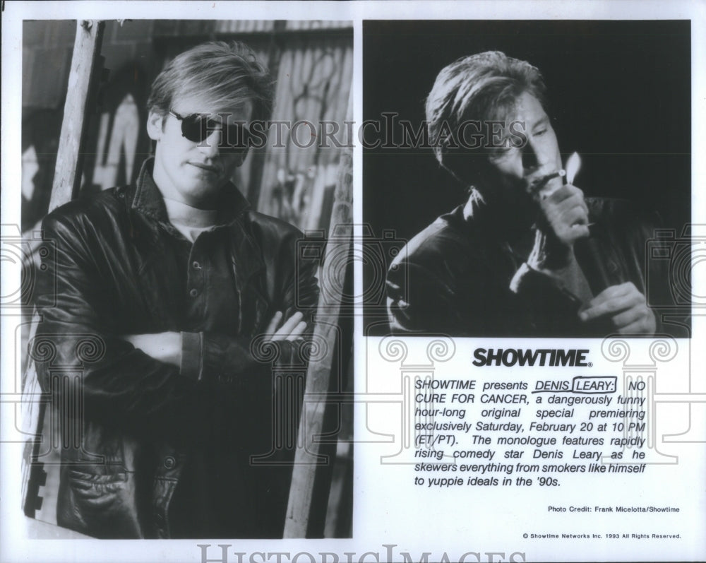 1993 Denis Leary Cure Cancer Showtime Funny-Historic Images