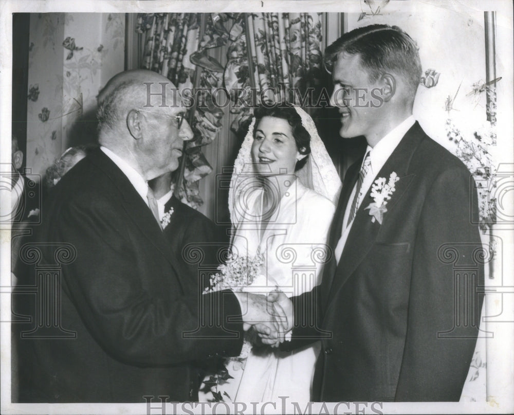 1954, Mr. and Mrs. Richard David Lombard- RSA43391 - Historic Images