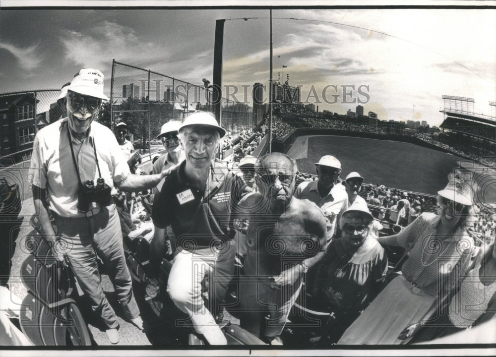 1988 Dr. Manus Kraff Cataract Patients Cubs - Historic Images