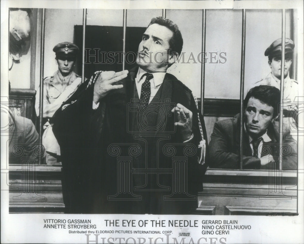 1965 Vittorio Gassman Film Actor - Historic Images