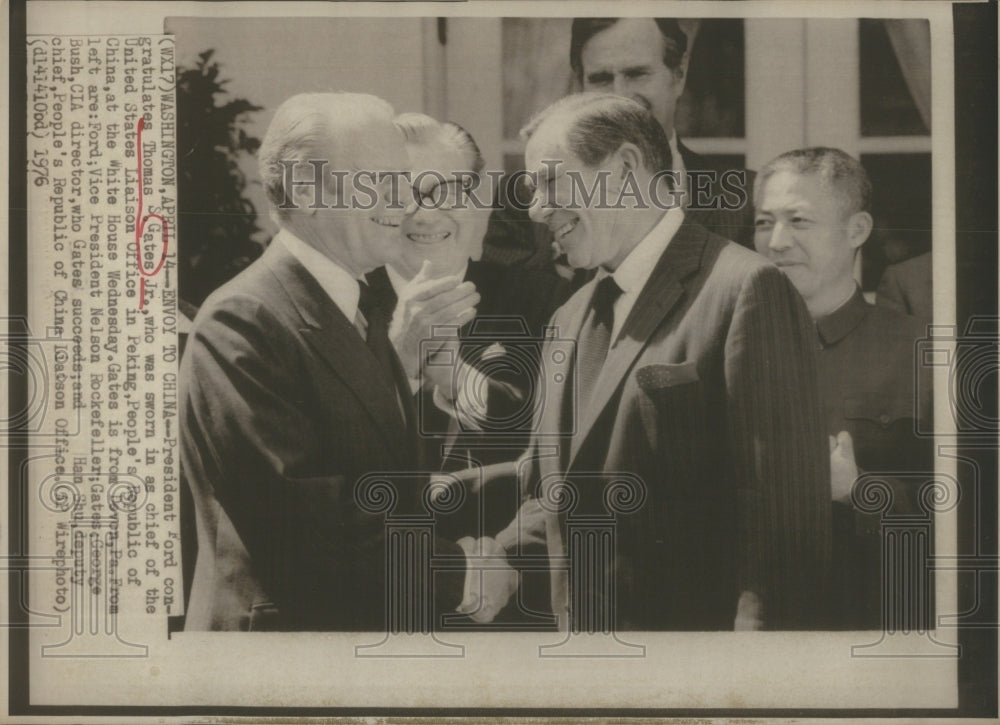 1976 Thomas S. Gates Jr American Politician - Historic Images