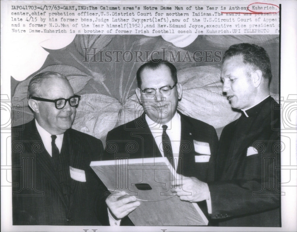 1963 Anthony Kuharich chief US District - Historic Images