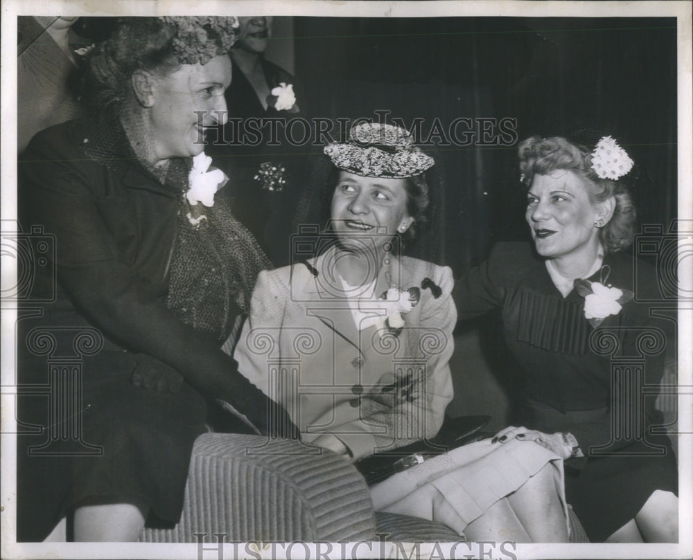 1949 Press Photo Women Democratic Club Morrison- RSA43809 - Historic Images