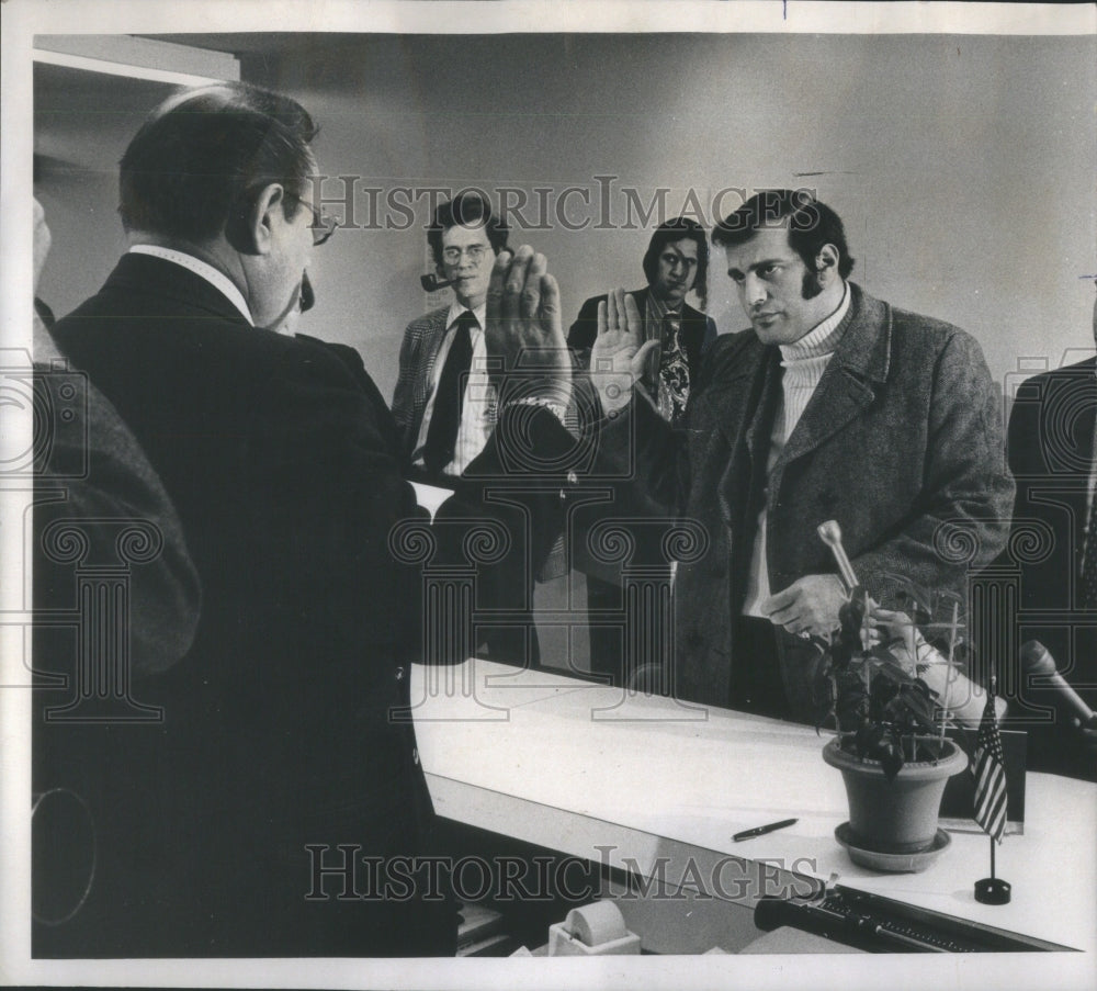 1973 Thomas Lazar Harry Hartung Clark Bond - Historic Images